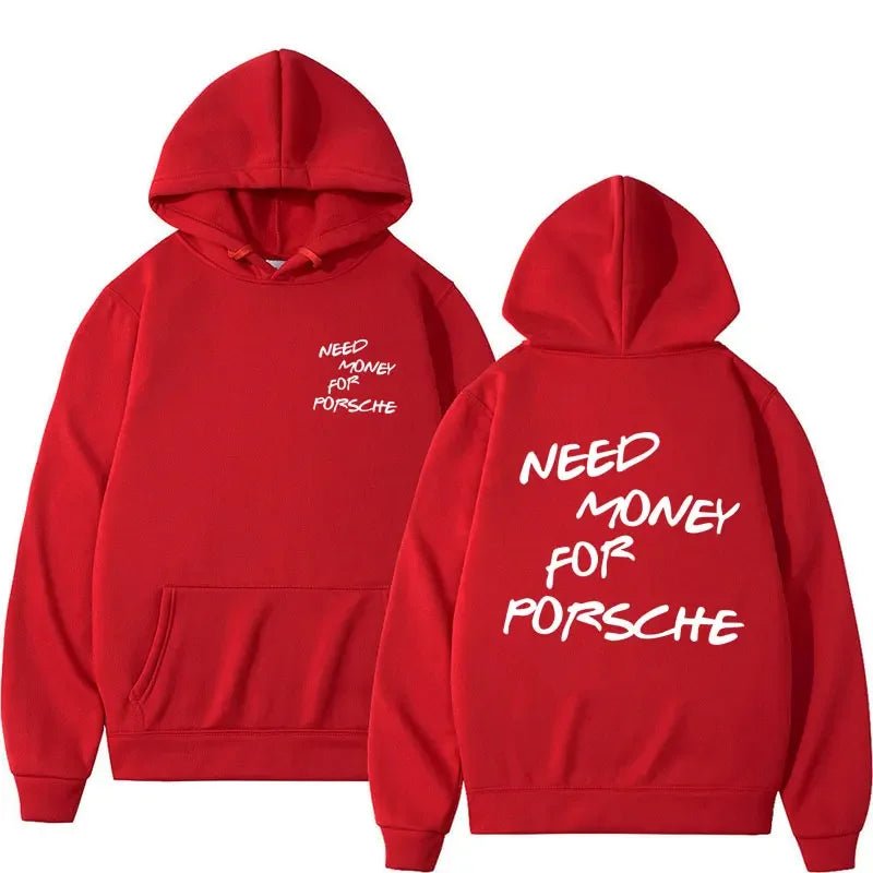 MOLETOM NEED MONEY FOR PORSCHE - TRIDAN