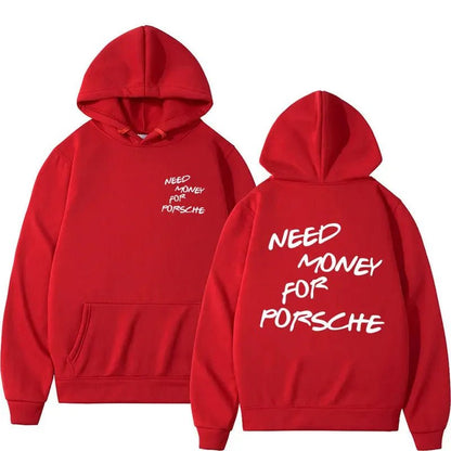 MOLETOM NEED MONEY FOR PORSCHE - TRIDAN